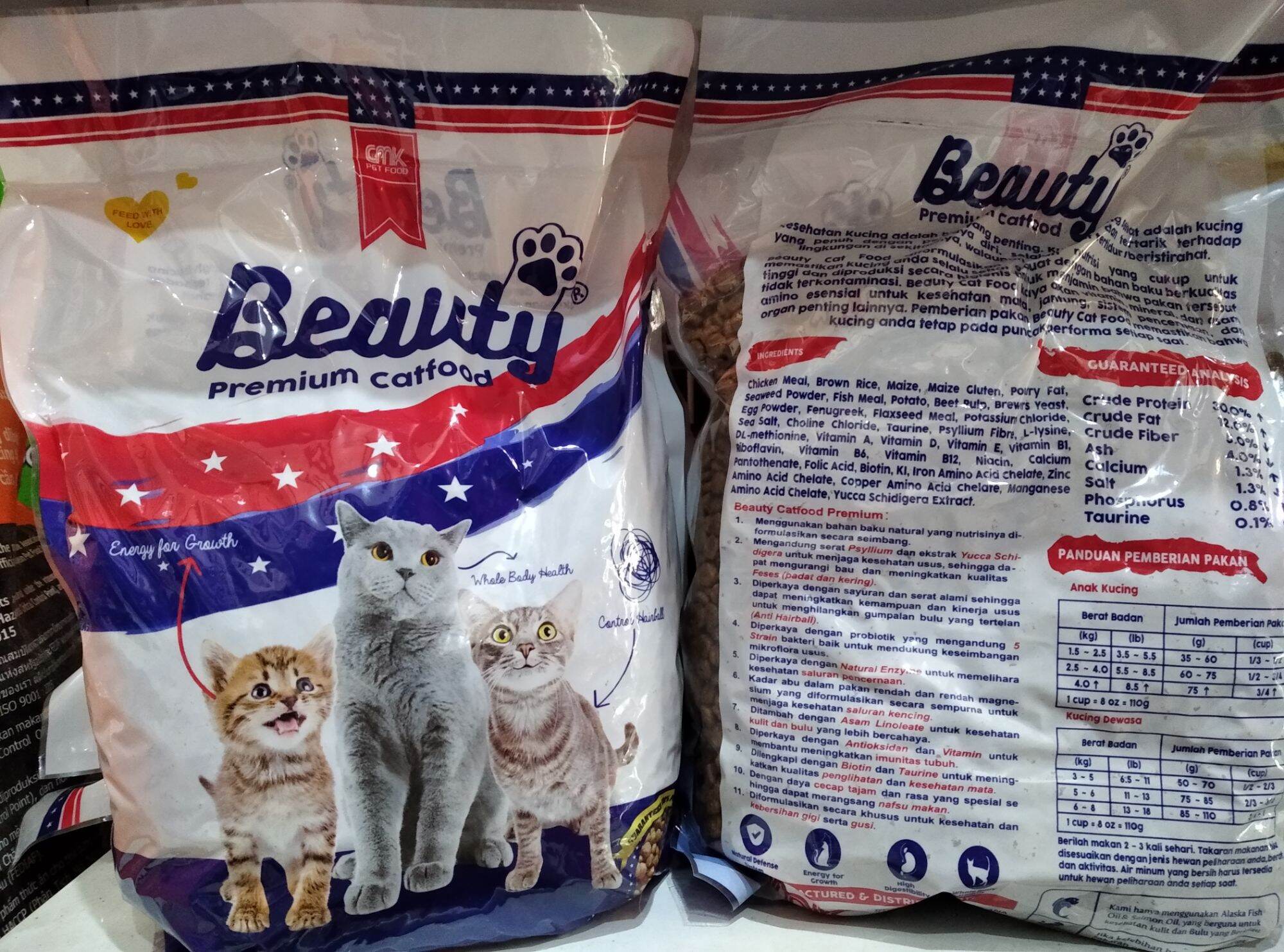 Beauty premium 2025 cat food