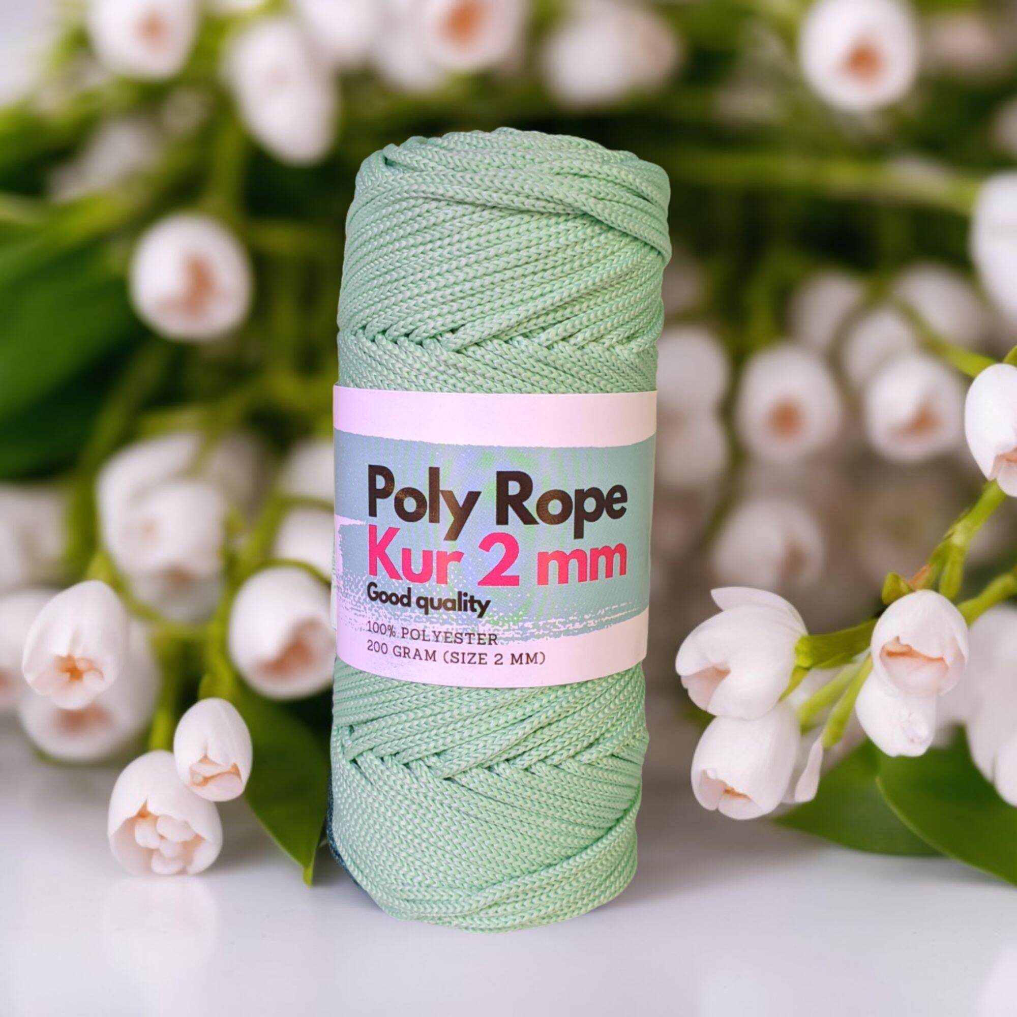 BENANG RAJUT POLY ROPE 2 MM KATALOG 4
