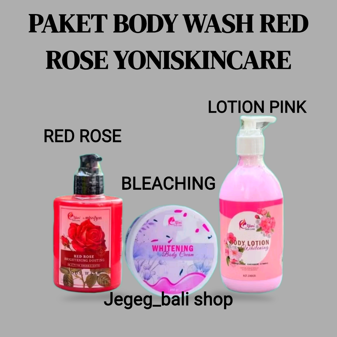 Yoniskincare Body Whitening Starter Package Contains 3 Variants