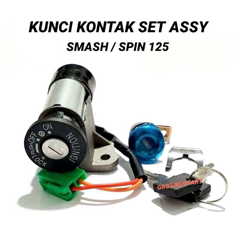 Kunci Kontak Set Assy Depan Belakang Suzuki Smash Lama Spin Nex