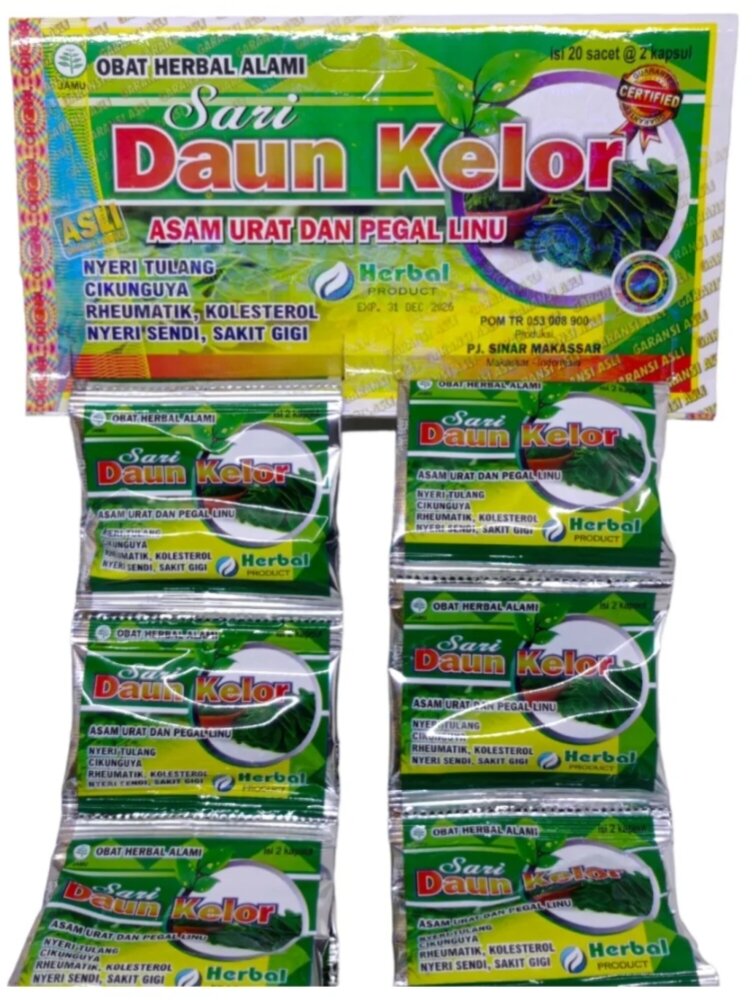 sari daun kelor hanger kapsul renceng | Lazada Indonesia