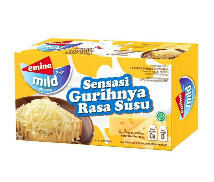 Emina Keju Cheese Mild 165g Lazada Indonesia