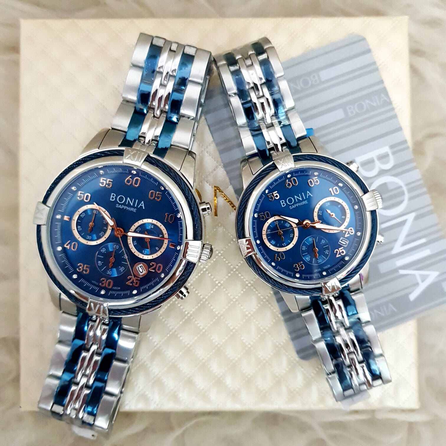 Jual Jam Tangan Bonia Couple Model & Desain Terbaru - Harga September 2023