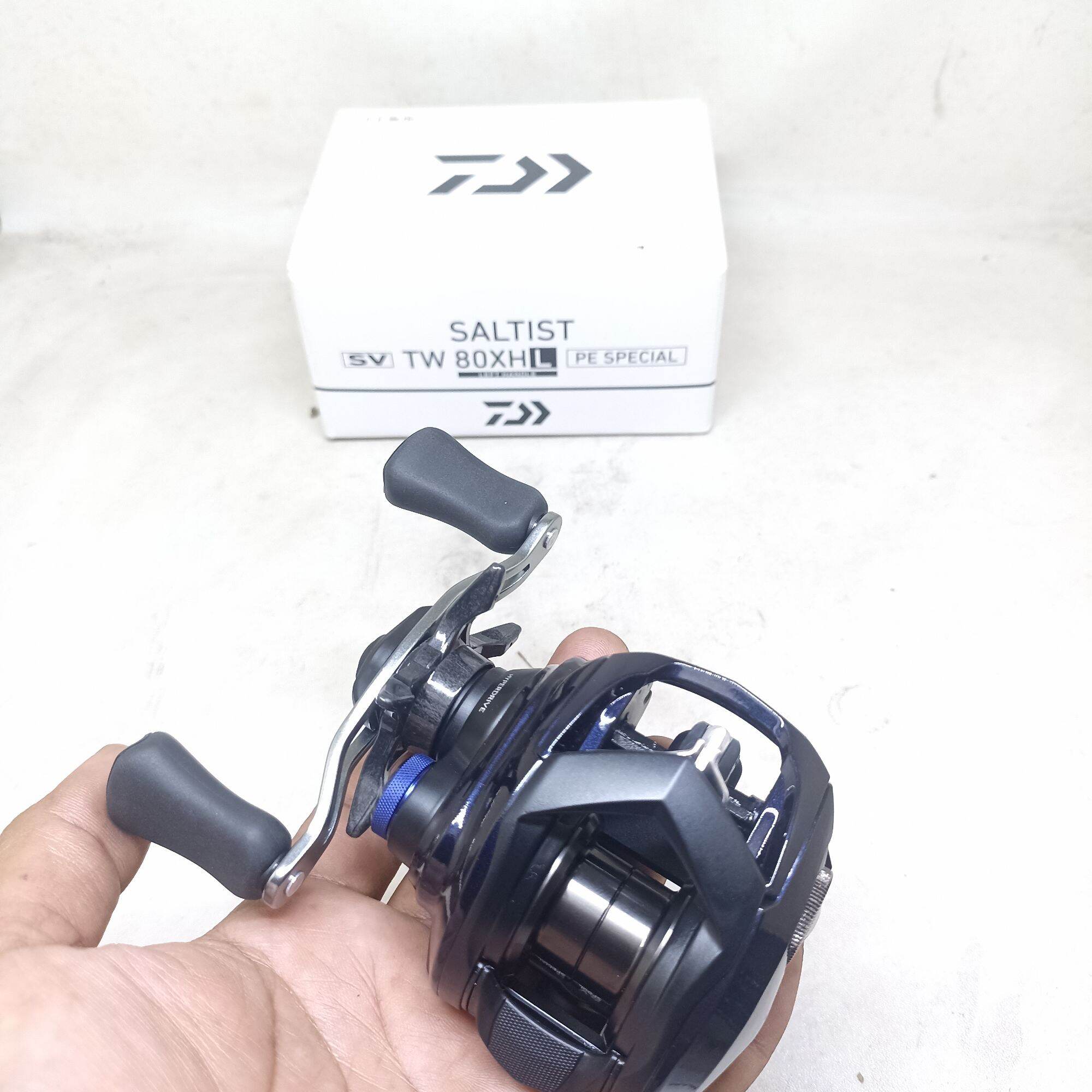 reel bc daiwa saltist SV TW 80XHL,TW 100XHL pe special | Lazada