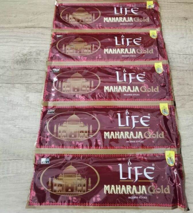 Dupa Hio Maharaja Gold Plastik 1 Bungkus Isi 35 Batang By Darshan Life India Aromaterapi Wewangian Ruangan