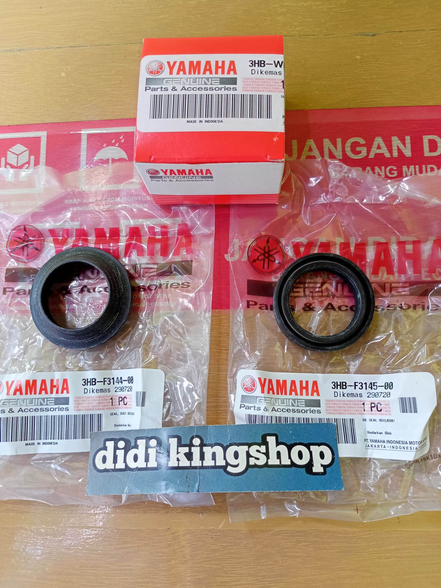 Oil Sil Seal Shock Shok Depan Plus Seal Dust Debu Rx King Rxk Rxking Nmax Original Yamaha