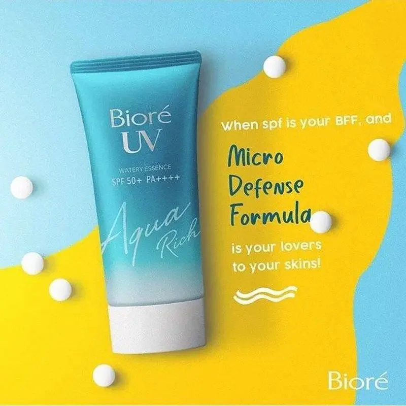 Sunscreen Biore UV Aqua Rich Watery Essence Spf50 15ml