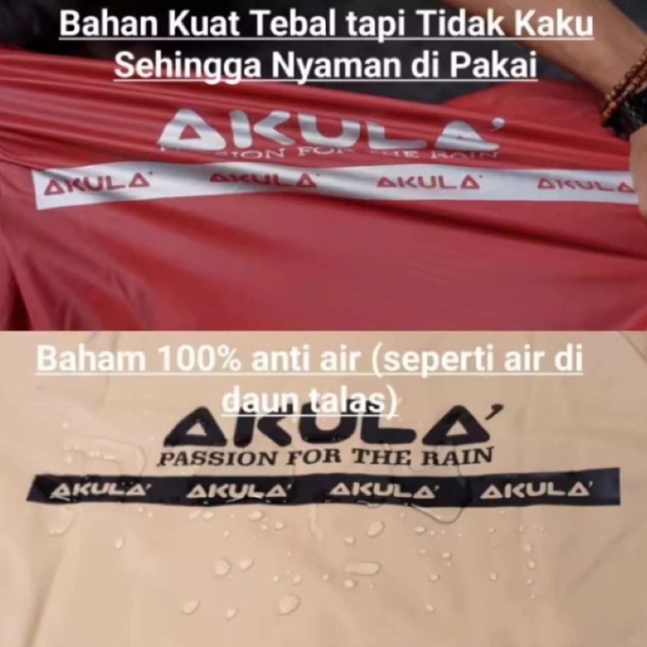 Jas Hujan Setelan Dewasa Pria Wanita Terbaik Elastis Kuat Anti Rembes. 