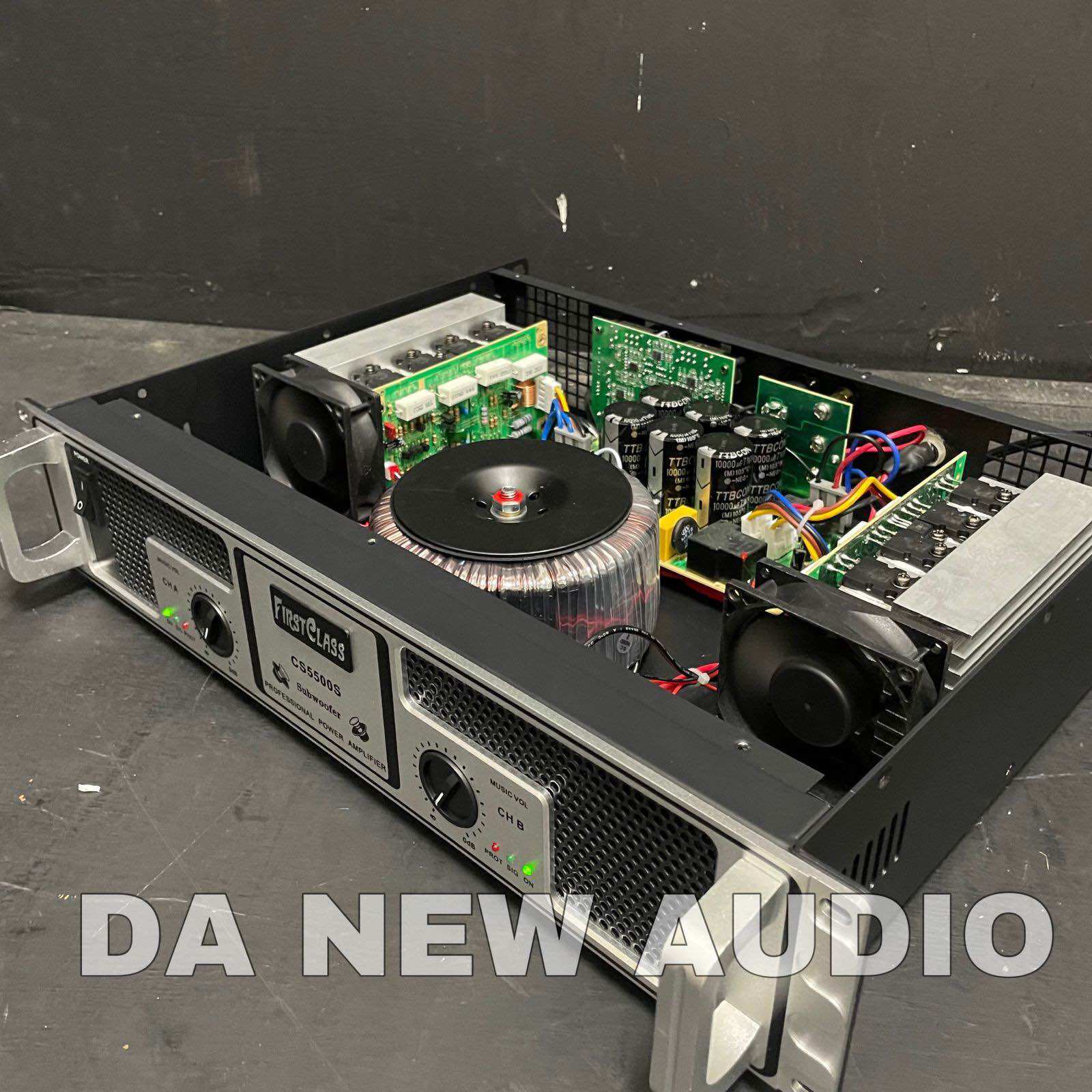 power firstclass cs5500s original 2 channel cs 5500 first class 15 amp ...