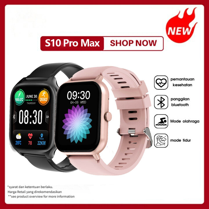 S10 Pro Max Jam Jual S10 Pro Max Jam Terbaru Indonesia - Main Image