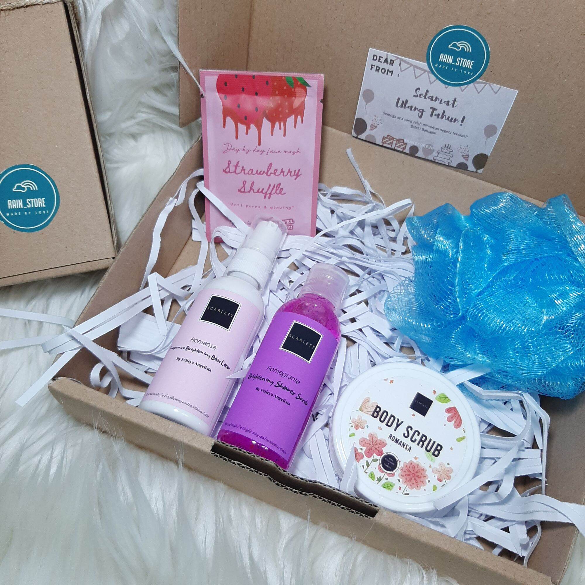 Paket Hampers Gift Box Mini/ Gift Wedding/Gift Birthday/Gift  Graduation/Hampers Bodycare | Lazada Indonesia