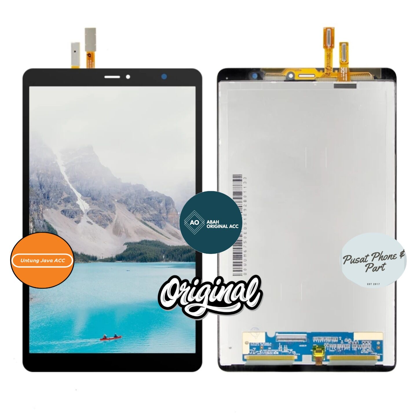 LCD SAMSUNG TAB A INCH 2019 S-PEN AKTIF P200 P205 FULLSET