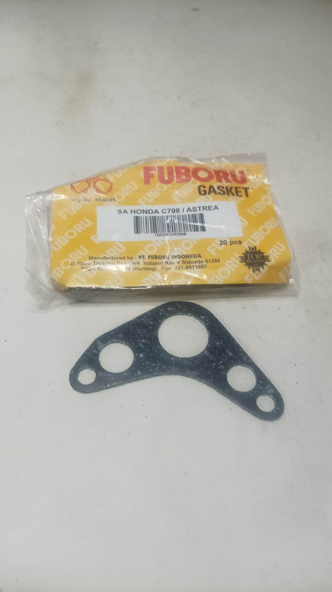 Pak Pack Packing Kupu Segitiga C700 Astrea Gasket Fuboru Original Harga 3,500 rupiah*Gratis Ongkir