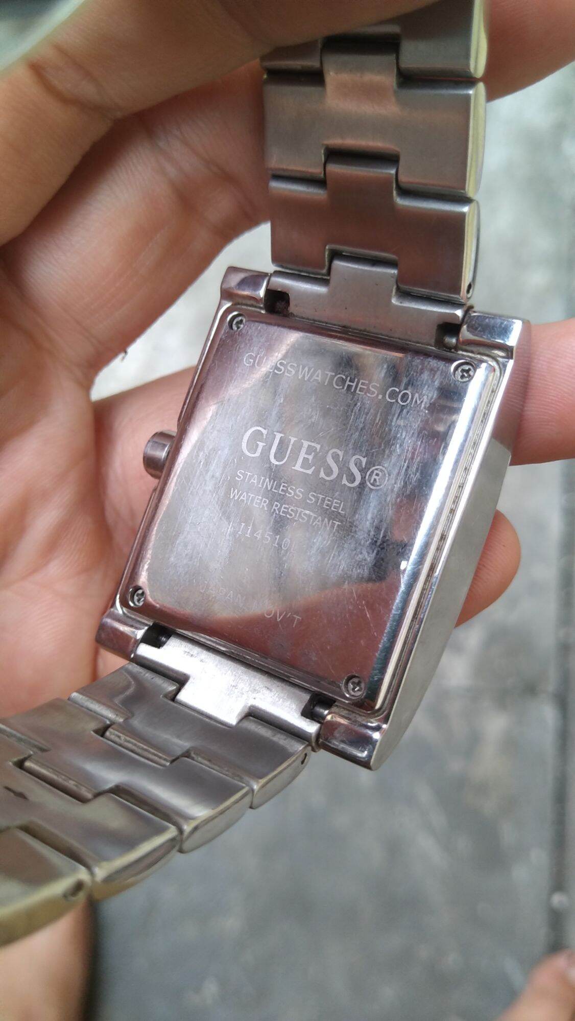 Guess Steel Watch Japan Movt Price GUESS STEEL WR G95290G JAPAN