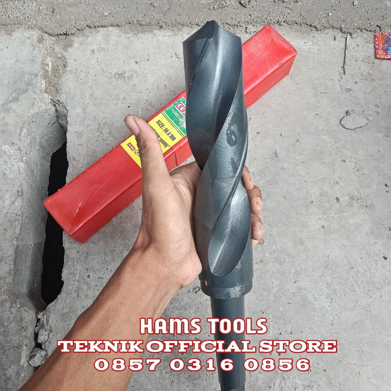 Mata Bor Besi HSS Model Kones 50 Mm - OPT HSS Taper Shank 50 Mm ...