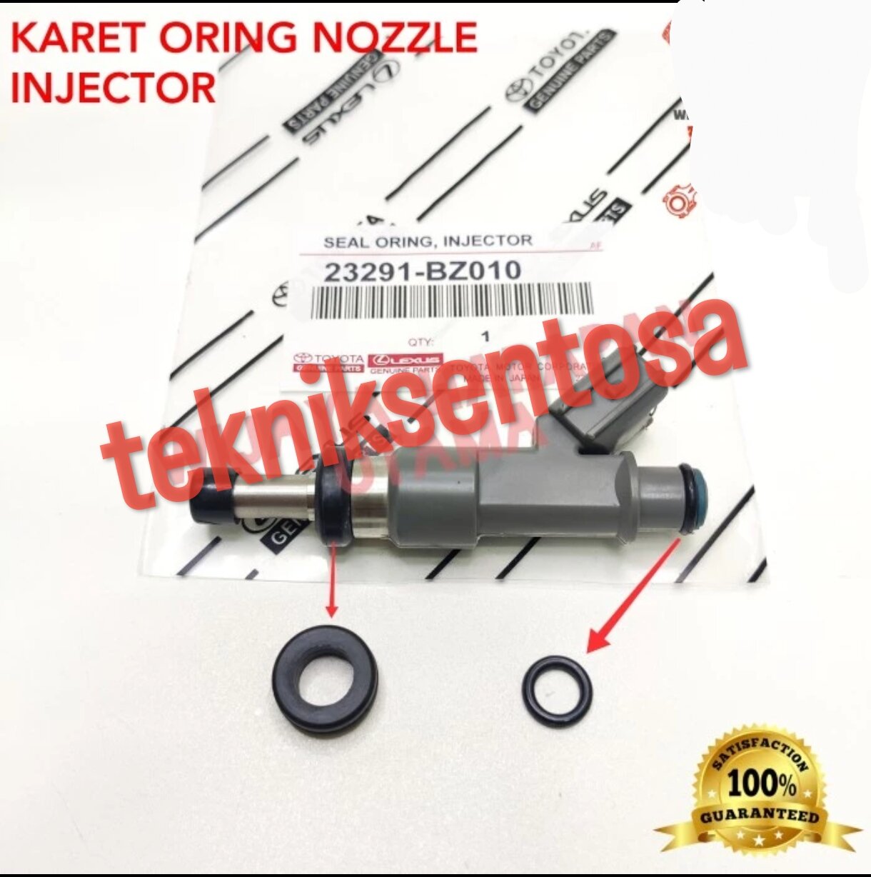 Seal Nozzle Sil Karet Oring Injektor Avanza Xenia Innova Rush Granmax Harga 15,000 rupiah*Gratis Ongkir