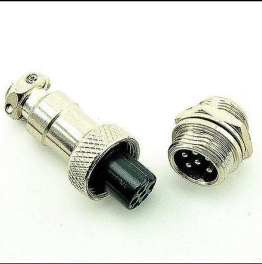 Jack Connector CB 6 Pin Set Male/Female Socket CB 6 Pin Lazada Indonesia