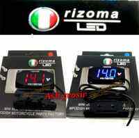 volt meter original rizoma volt aki motor volt meter digital waterproof universal