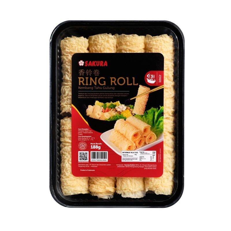 Everbest Ring Roll Sakura Roll Kulit Kembang Tahu Gulung Bell Roll