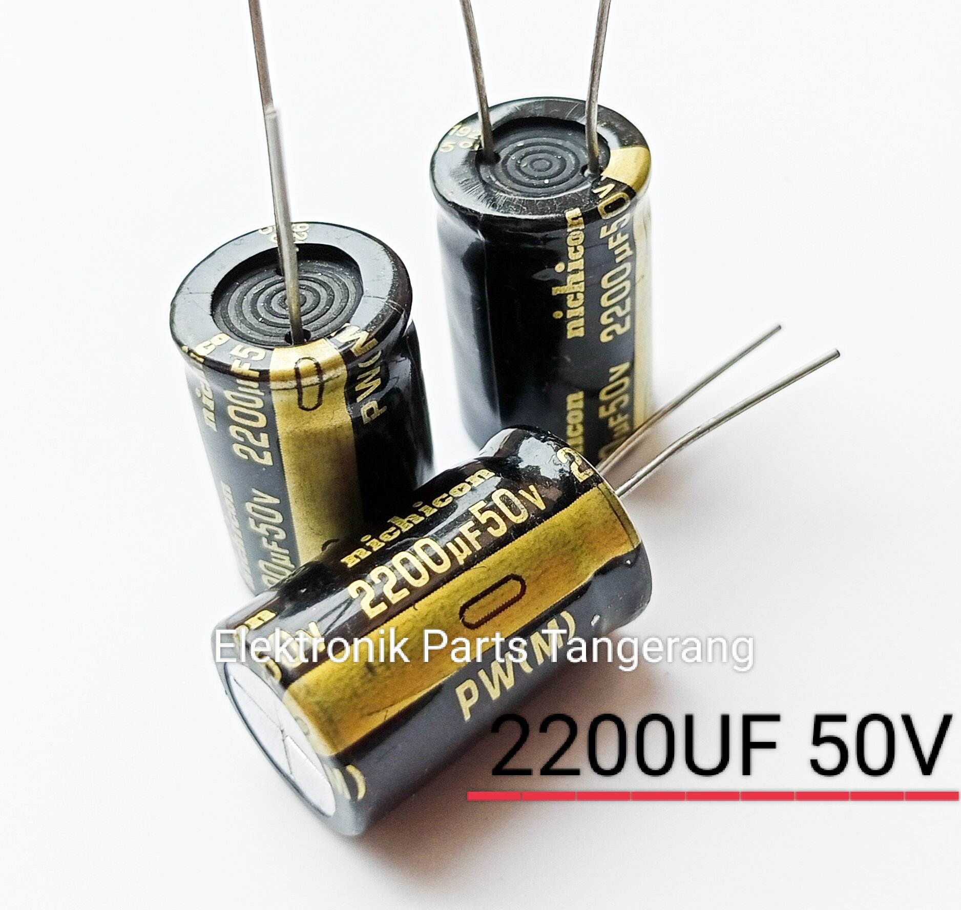 1 Buah Kapasitor Elco 2200uf 50v Capacitor Elco 2200uf 50v Kapasitor Elco 50v 2200uf Capacitor 3323