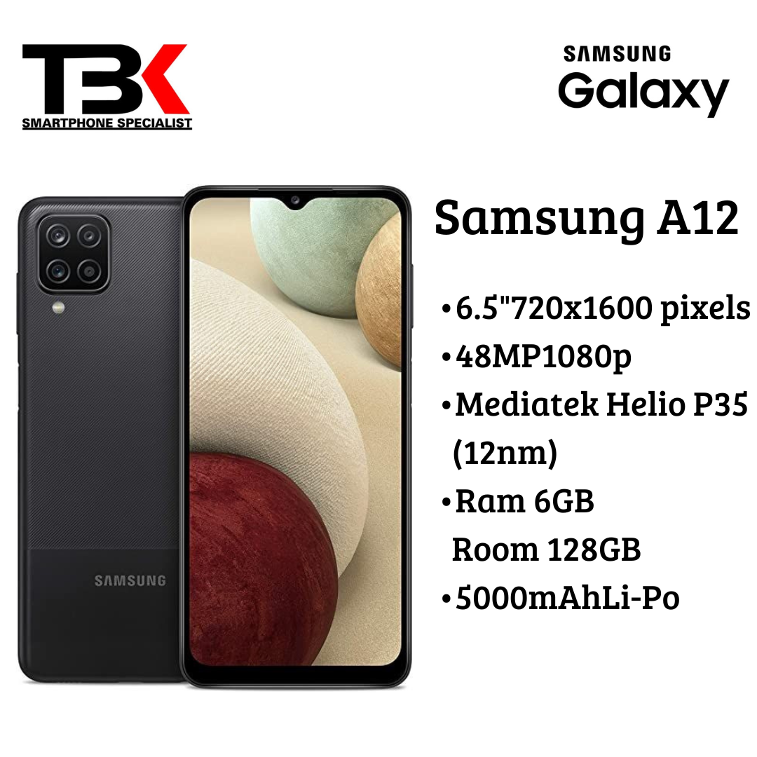Samsung A12 4/128GB & 6/128GB Second Ori Harga  1,150,000 Ringgit*Penghantaran Percuma