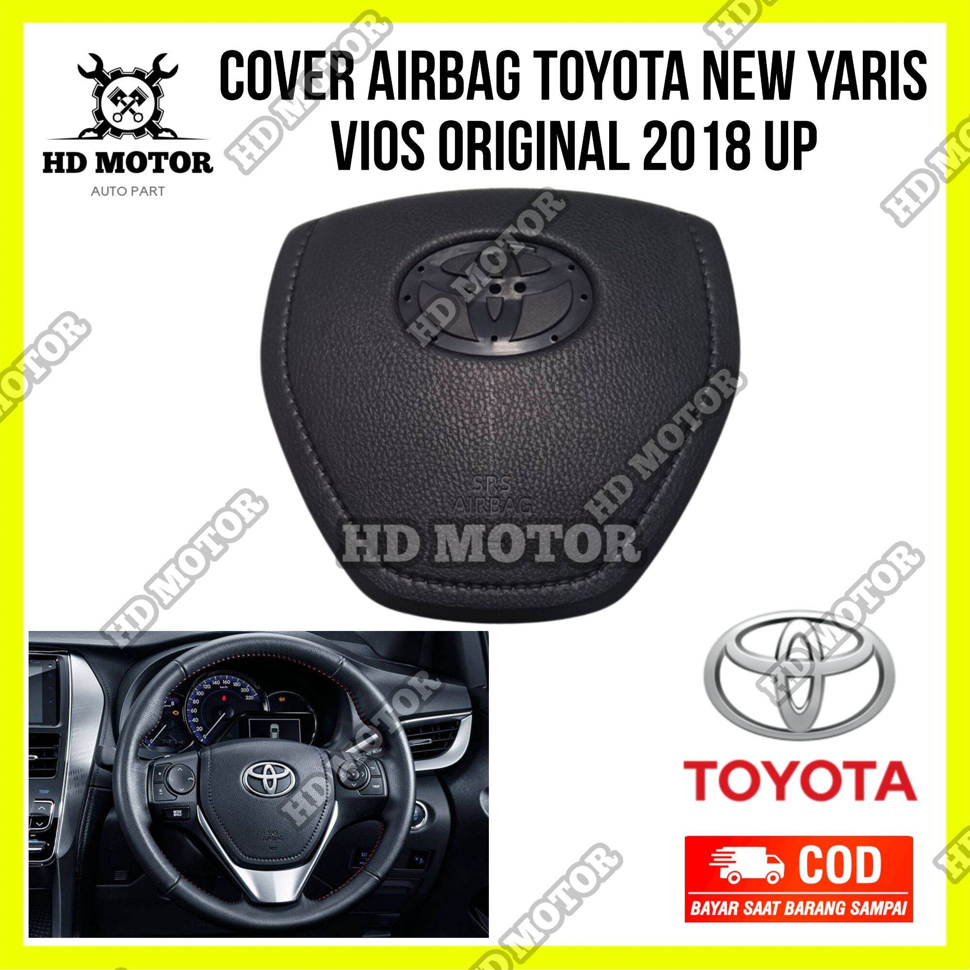 cover tutup airbag new yaris vios original 2018 2019 2020 2021 2022 2023 2024 tutup stir yaris tutup stir vios tutup klakson yaris tutup klakson vios ori Harga 180,000 rupiah*Gratis Ongkir