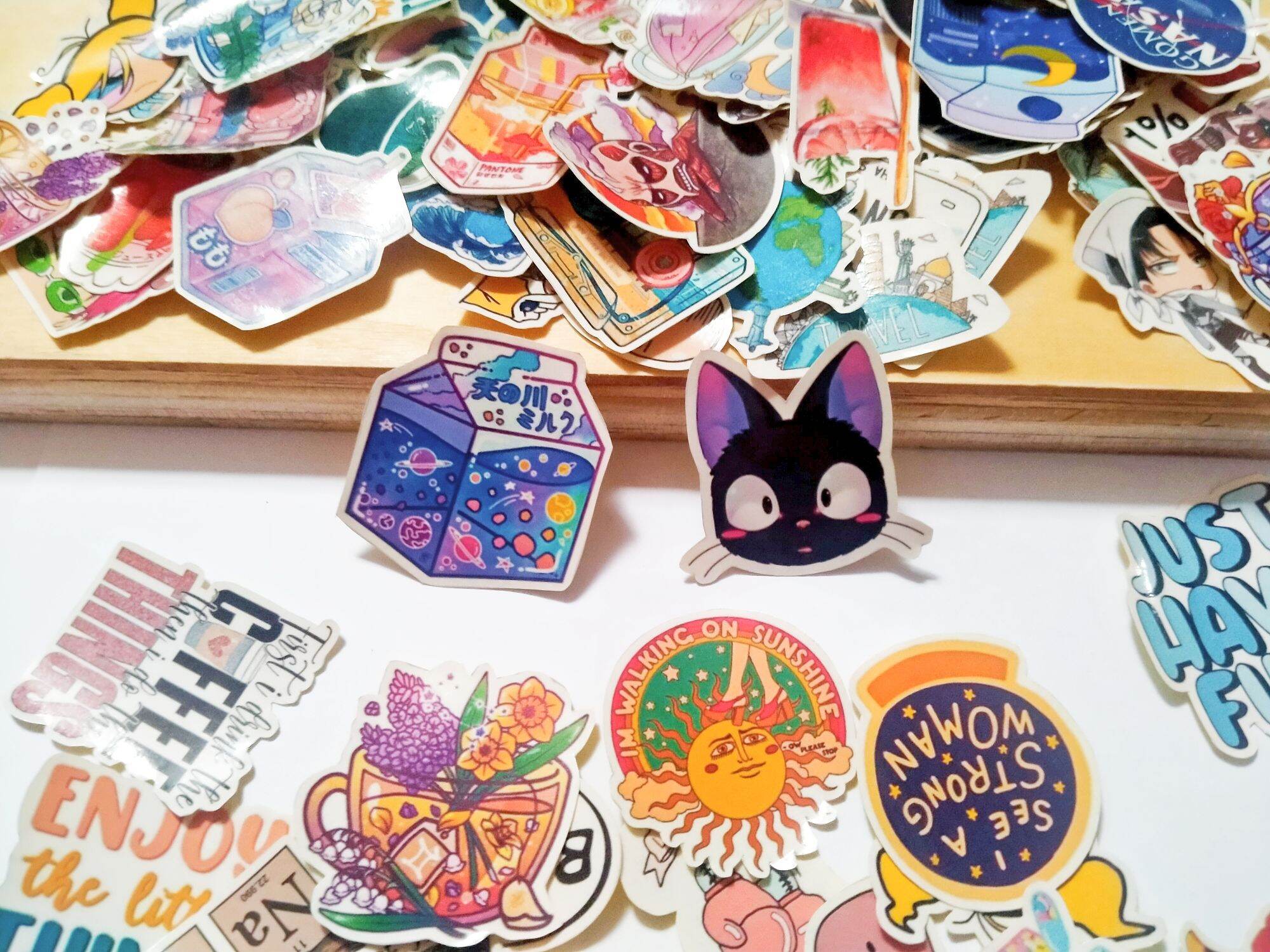 Stiker Lucu Aesthetic 100 Lembar RANDOM Lazada Indonesia