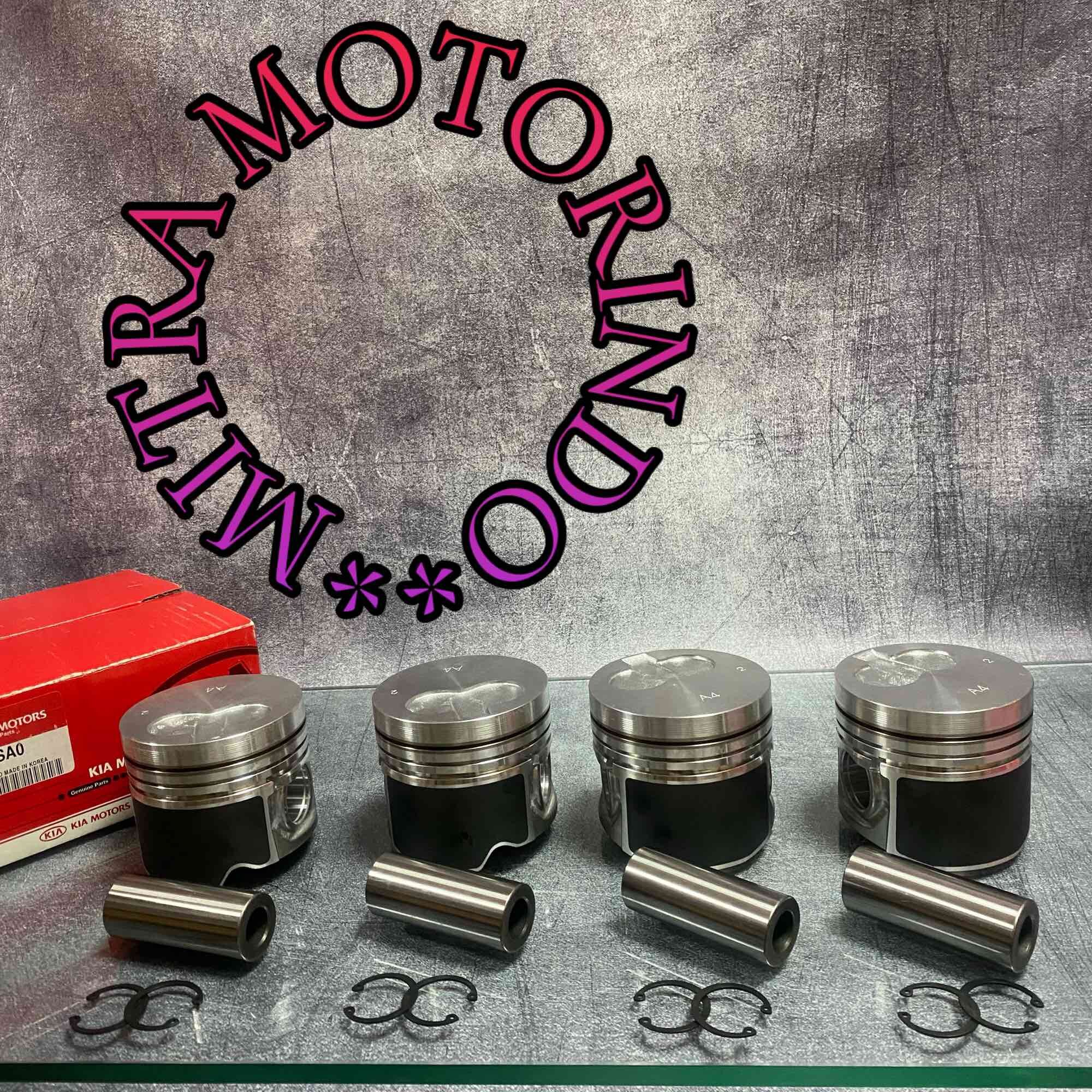 Piston Assy/Seher 1Set STD KIA Pregio,Travello Type A 0K6Z1-11SA0 Harga 1,485,000 rupiah*Gratis Ongkir