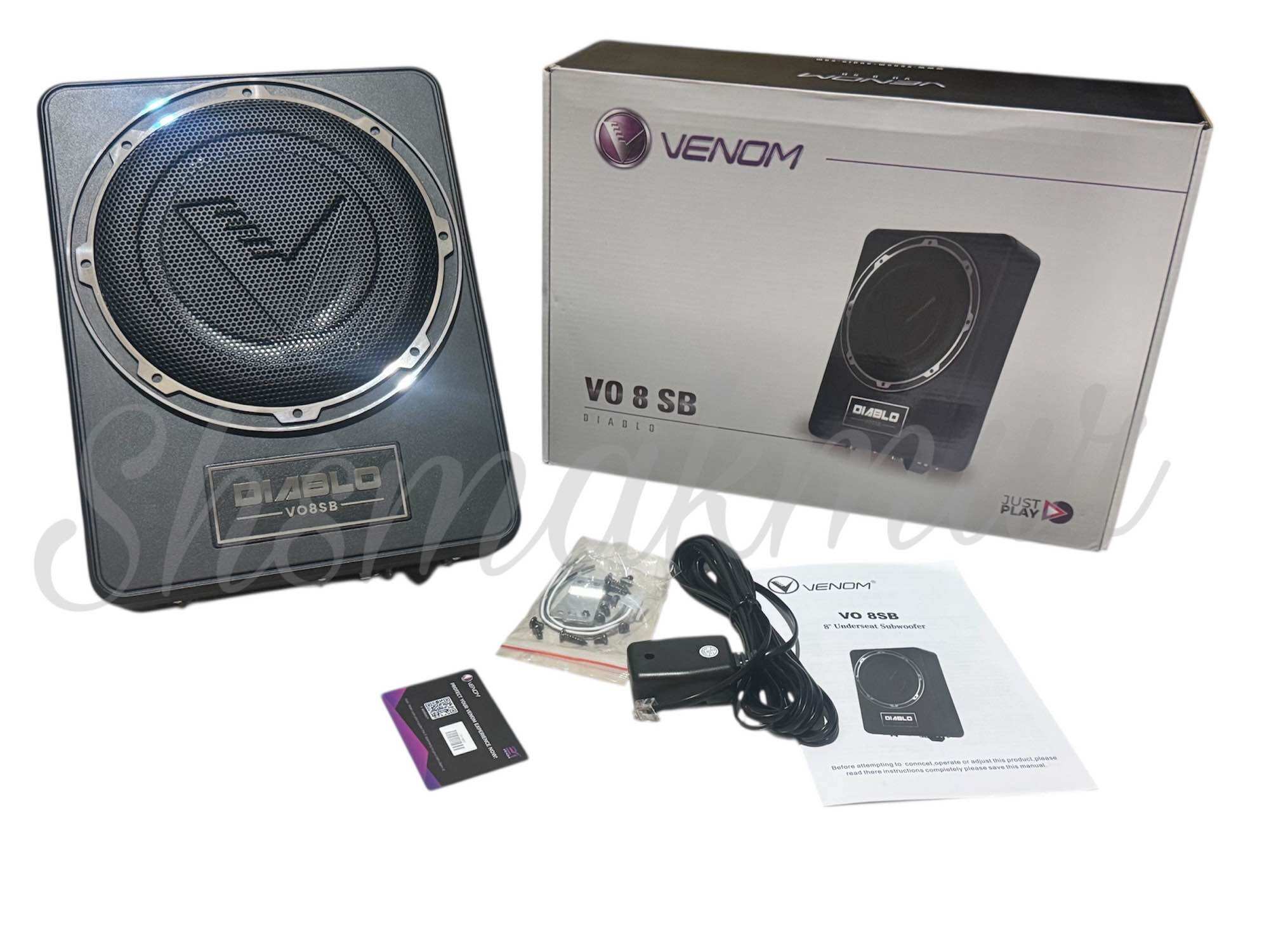Venom Diablo Vo 8 Sb / Subwoofer under the Car Venom 8 Inch Harga 1,899,000 rupiah*Gratis Ongkir