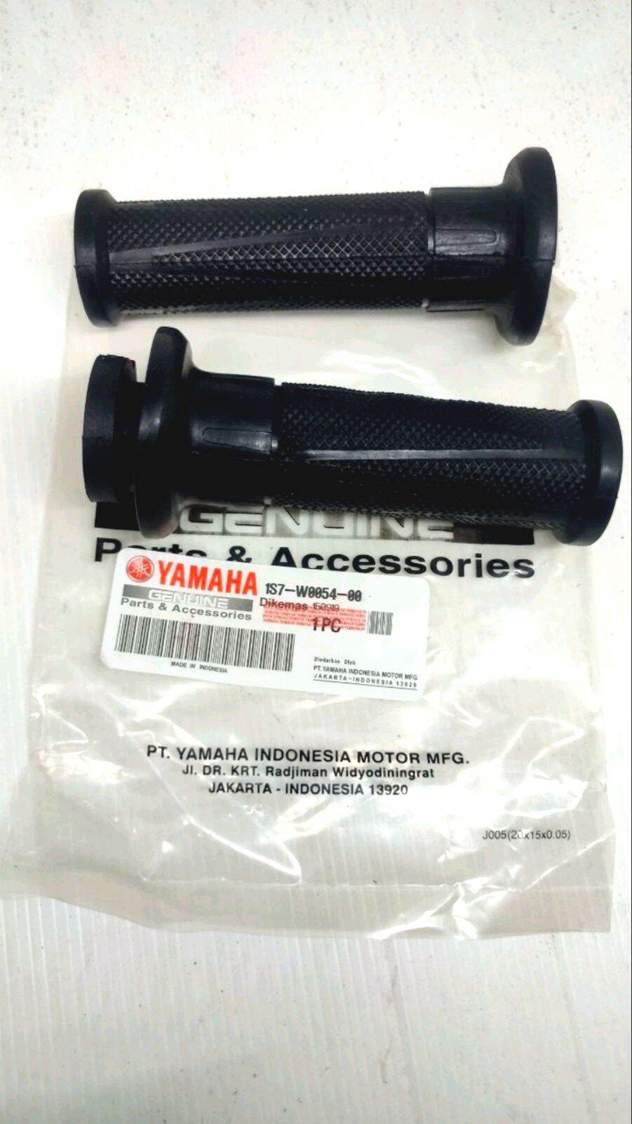 Handgrip Handfat Karet Stang Set Yamaha Jupiter Mx Old Lama 1S7 (Lokal) BISA COD Harga 22,500 rupiah*Gratis Ongkir