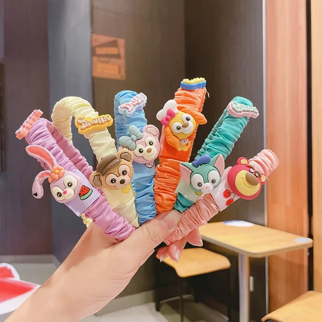 BANDO PREMIUM BANDANA ANAK KOREA SCRUNCHIE MOTIF LUCU Lazada Indonesia