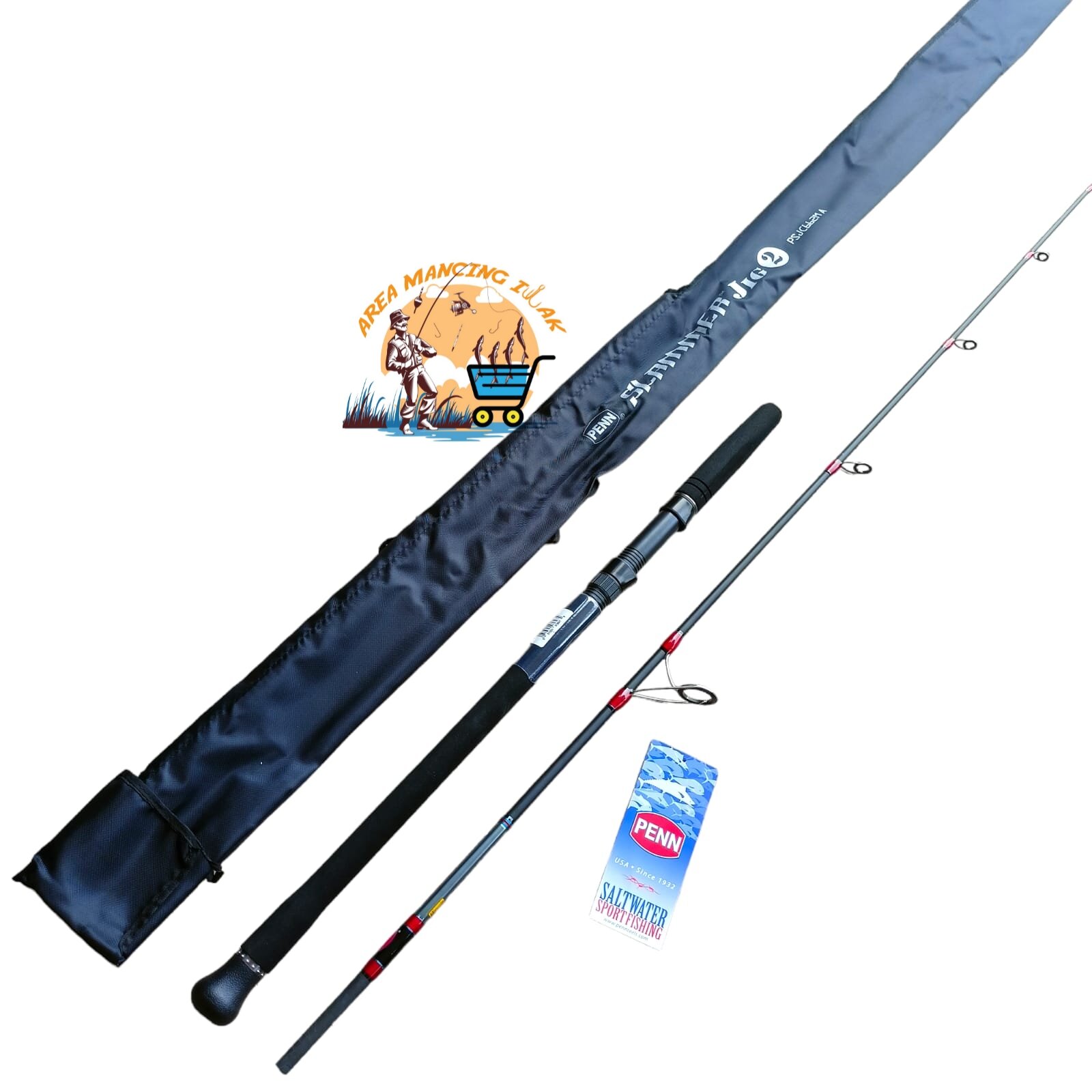 Joran PENN SLAMMER Jig Spinning Overhead Lazada Lazada