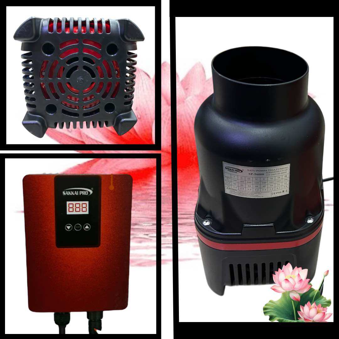 SAKKAI PRO PREMIUM SP 42000 POMPA KOLAM AQUARIUM SUBMERSIBLE PUMP