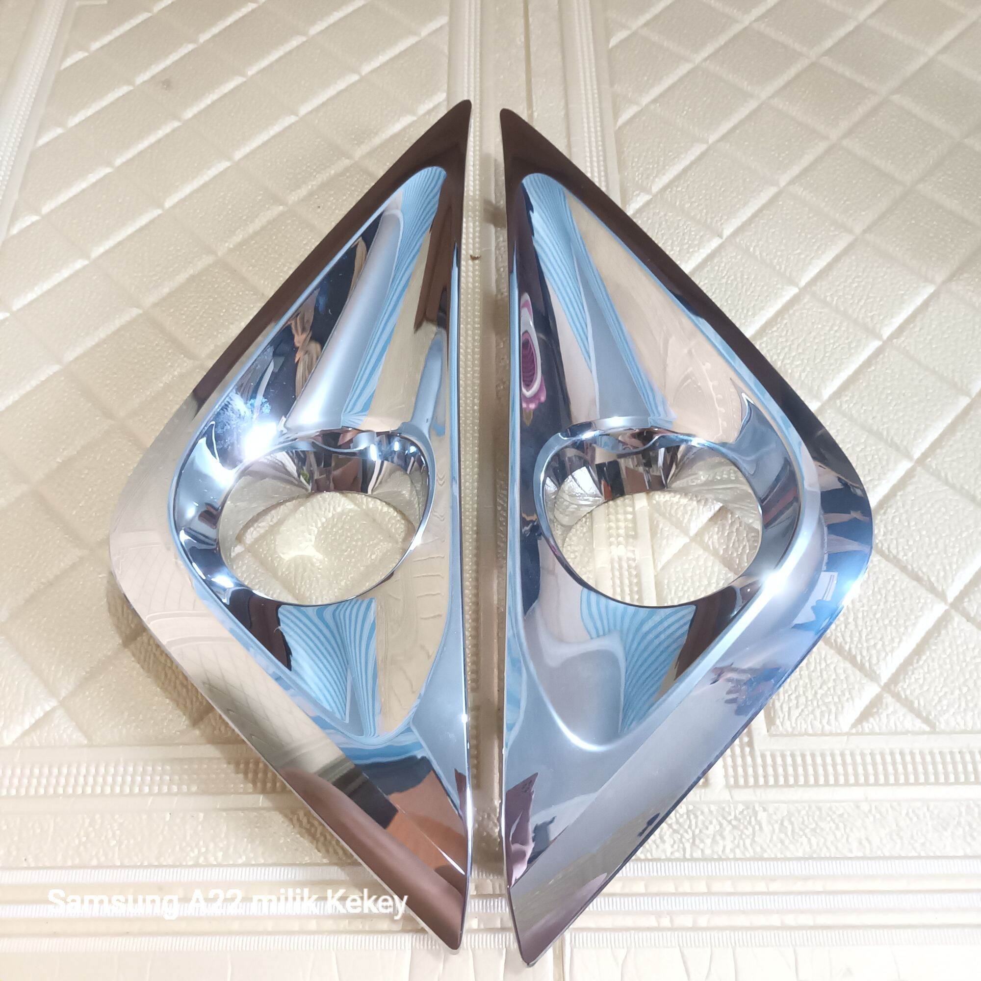 ring cover foglamp poglam allnew rush terios 2018 up chrome original harga satuan Harga 100,000 rupiah*Gratis Ongkir