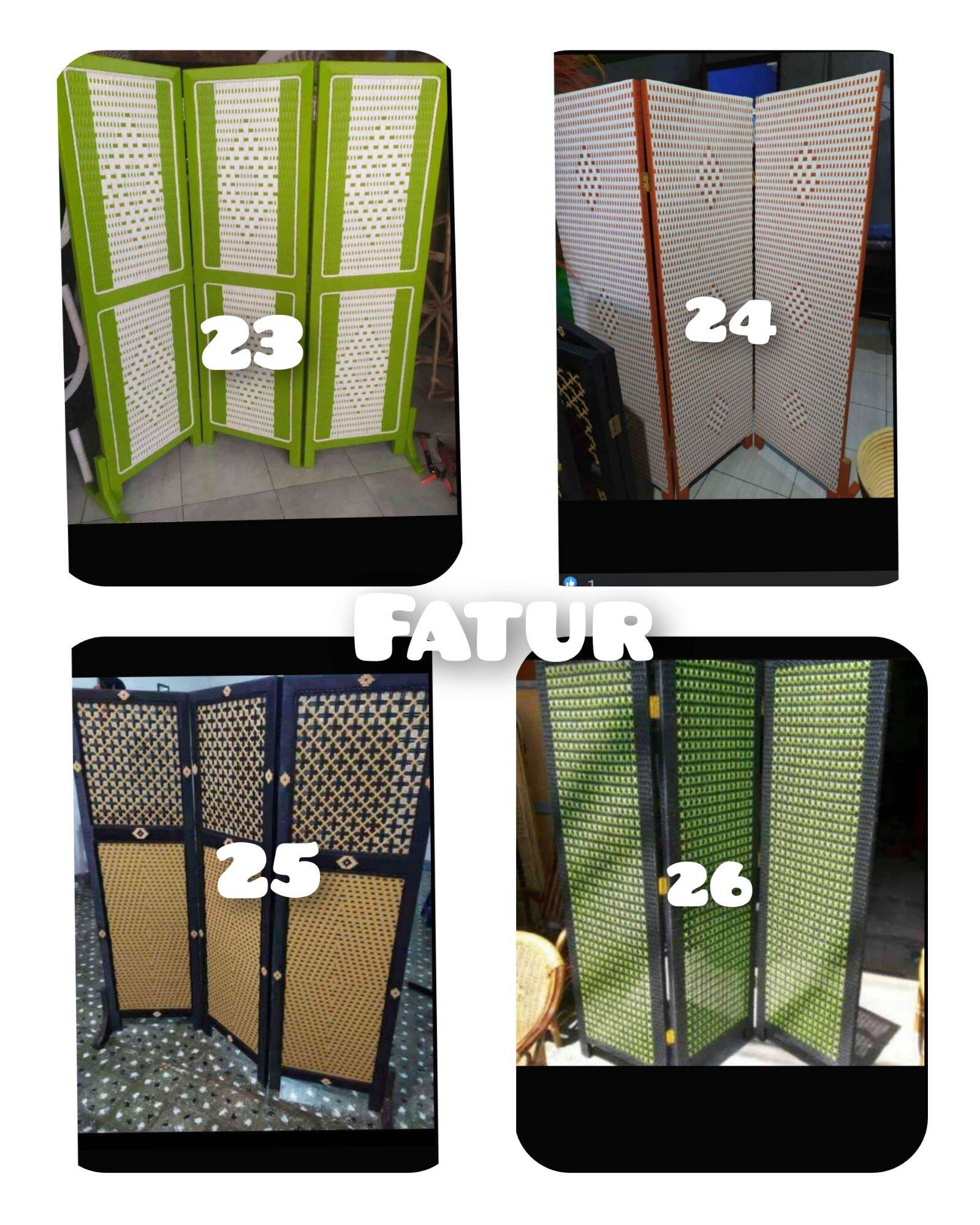 [READY] Sketsel / Partisi pembatas ruangan 1 pintu bisa request warna Limited Edition