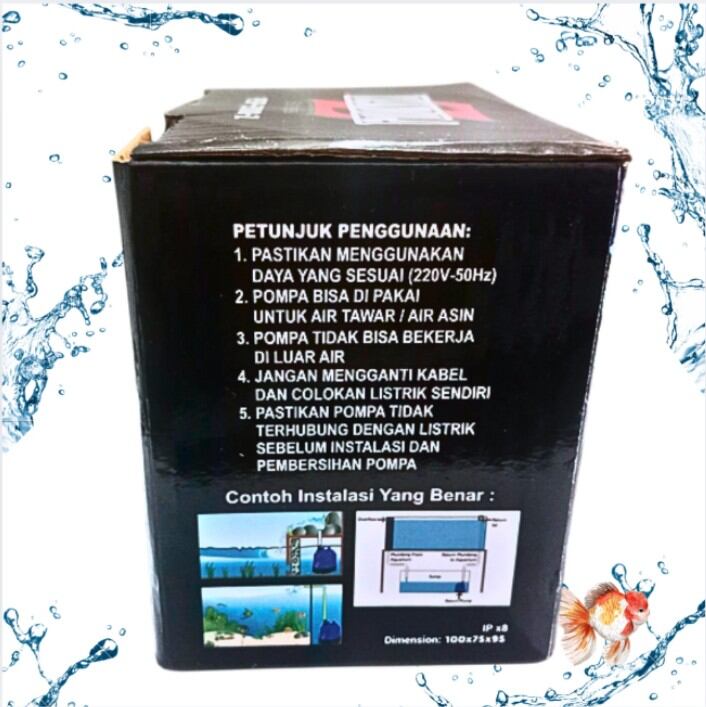 Pompa Kolam Aquarium Air Mancur Hidroponik KANDILA PSP 2100 Z