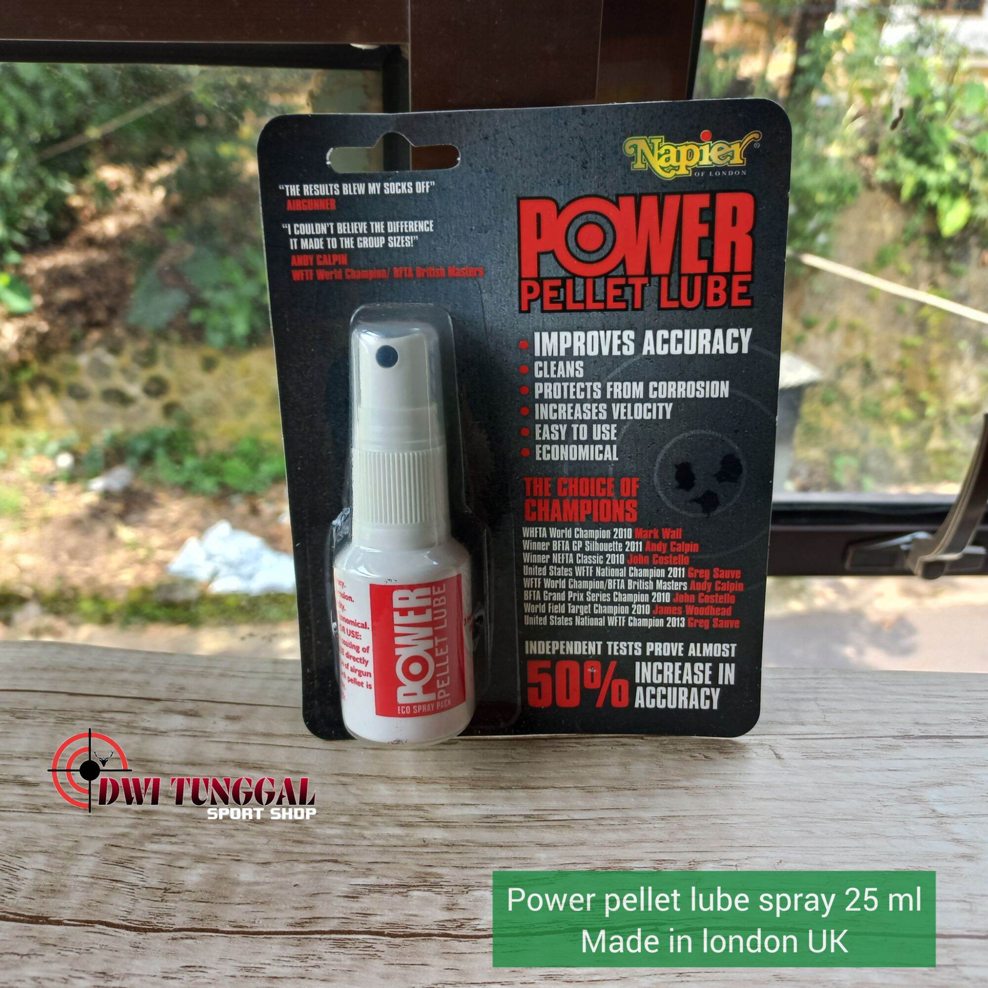 Power pellet lube spray 25ml made in london UK Lazada Indonesia