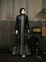 DYN - Pravira Dress DYN CLOTHINGLINE Gamis Royale Silk Premium Gamis Printing Premium