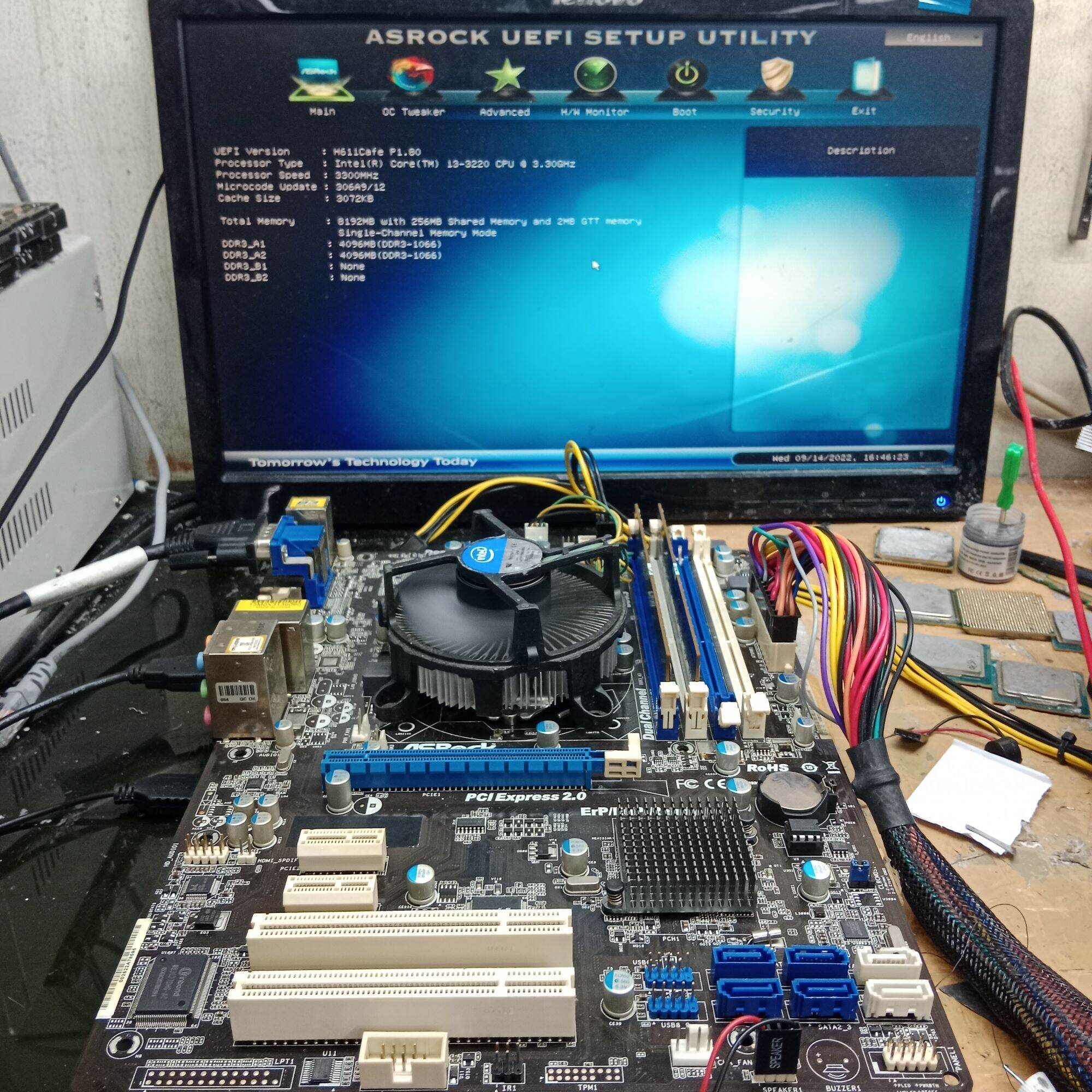 motherboard gaming fet core i53470 ddr3 Lazada Indonesia