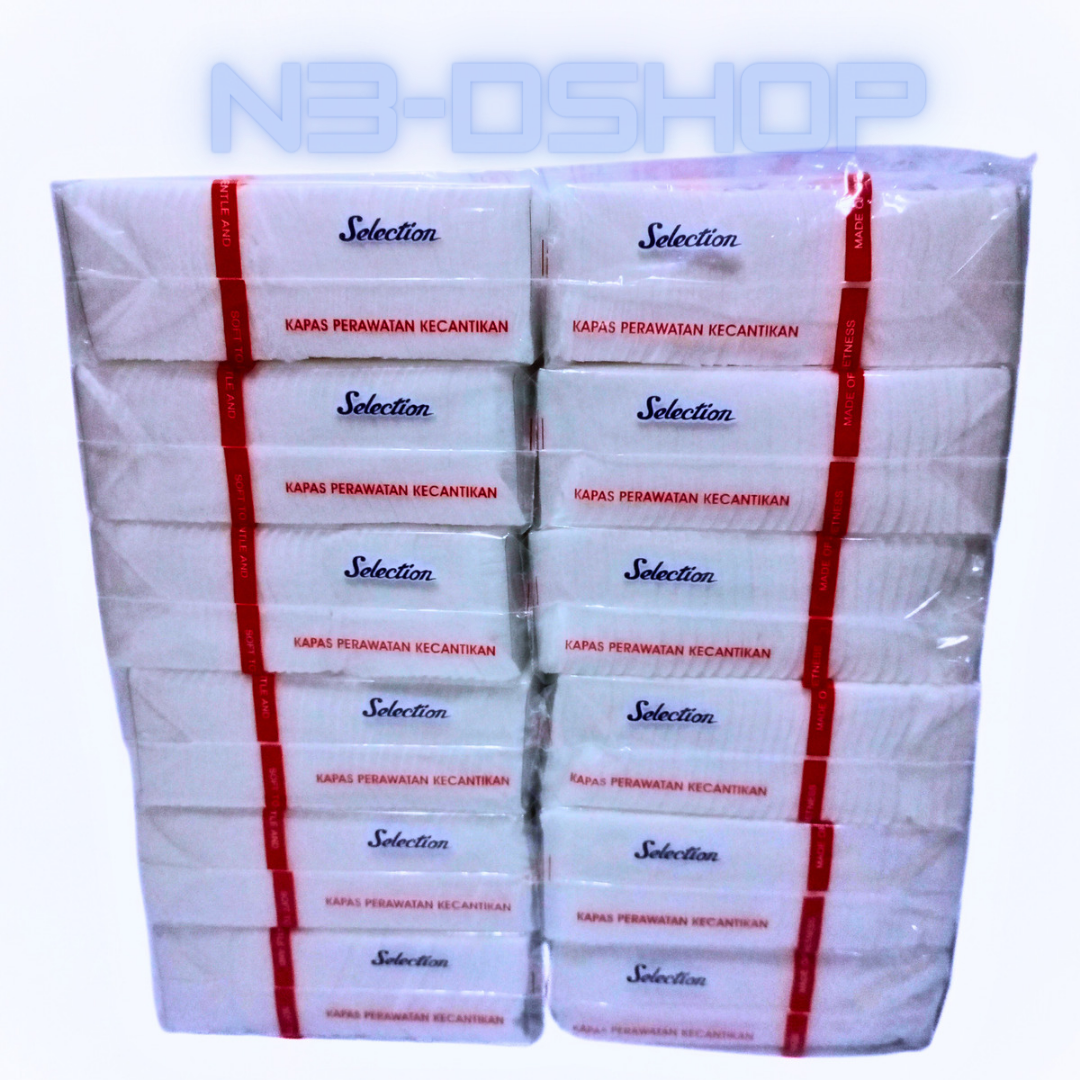 KAPAS SELECTION FACIAL 35 gr isi 1LUSIN (12x 35gr)