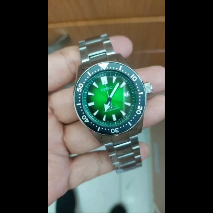 Seiko sbdc077 green discount sea