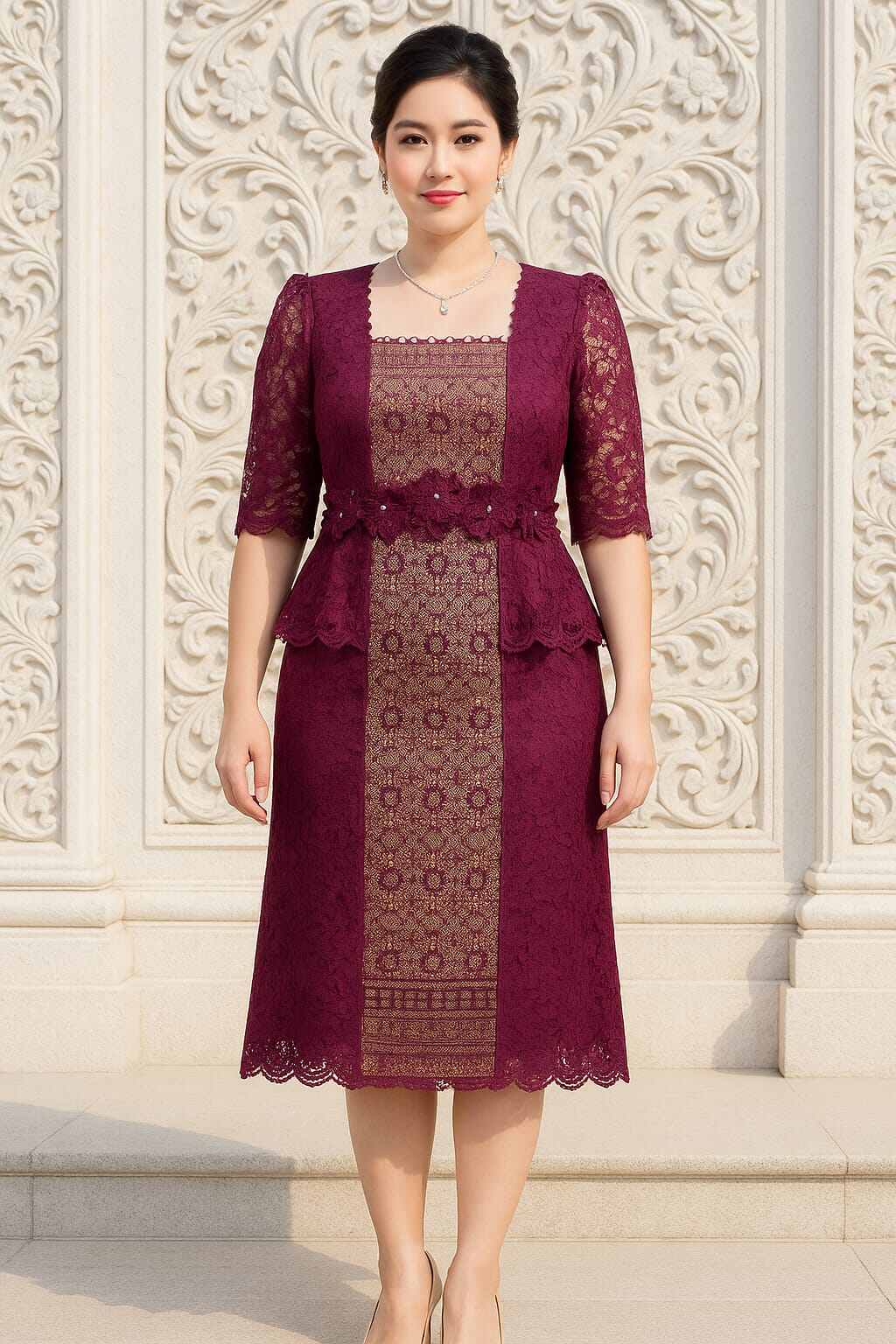 dress brokat elegant party Elegant Baby Girl Little Girl Dresses Toddler Formal Dresses – marryshe