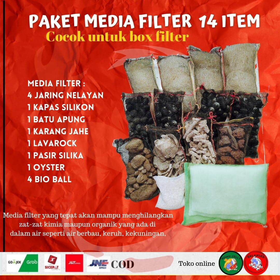 MEDIA FILTER KOLAM KOI 14 ITEM Lazada Indonesia