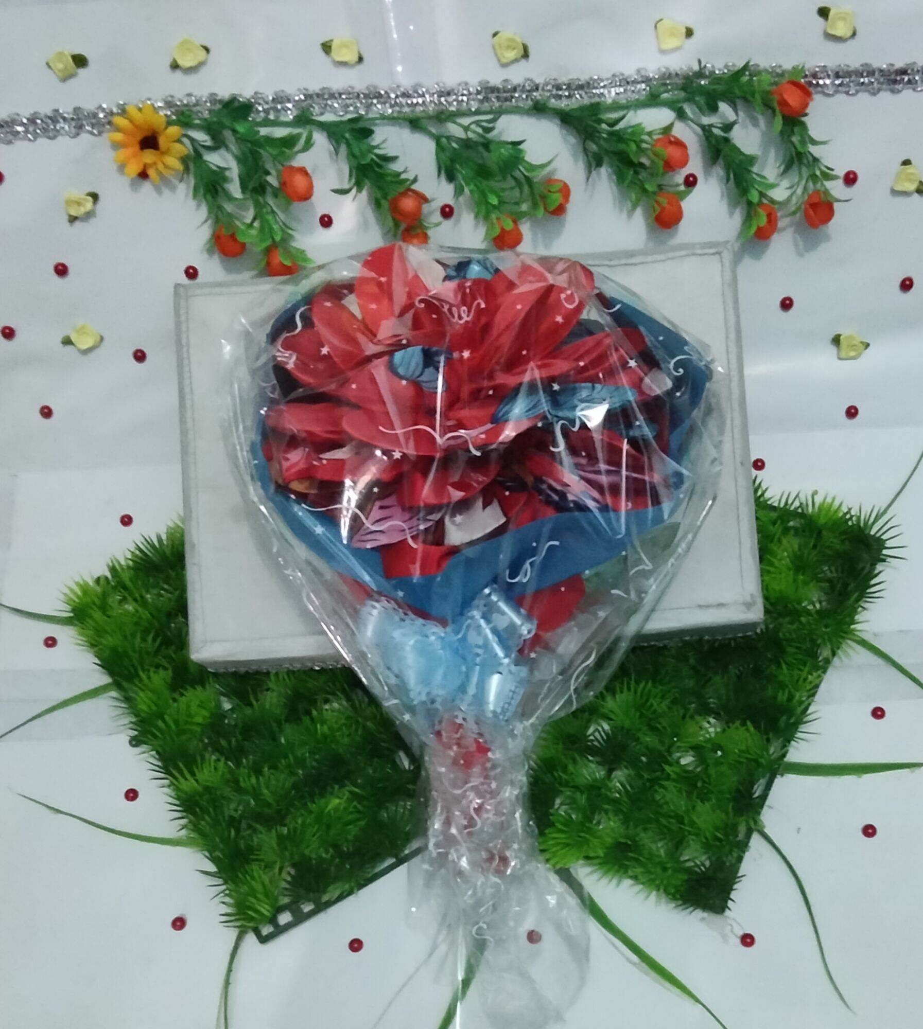 BUKET BUNGA HIJAB