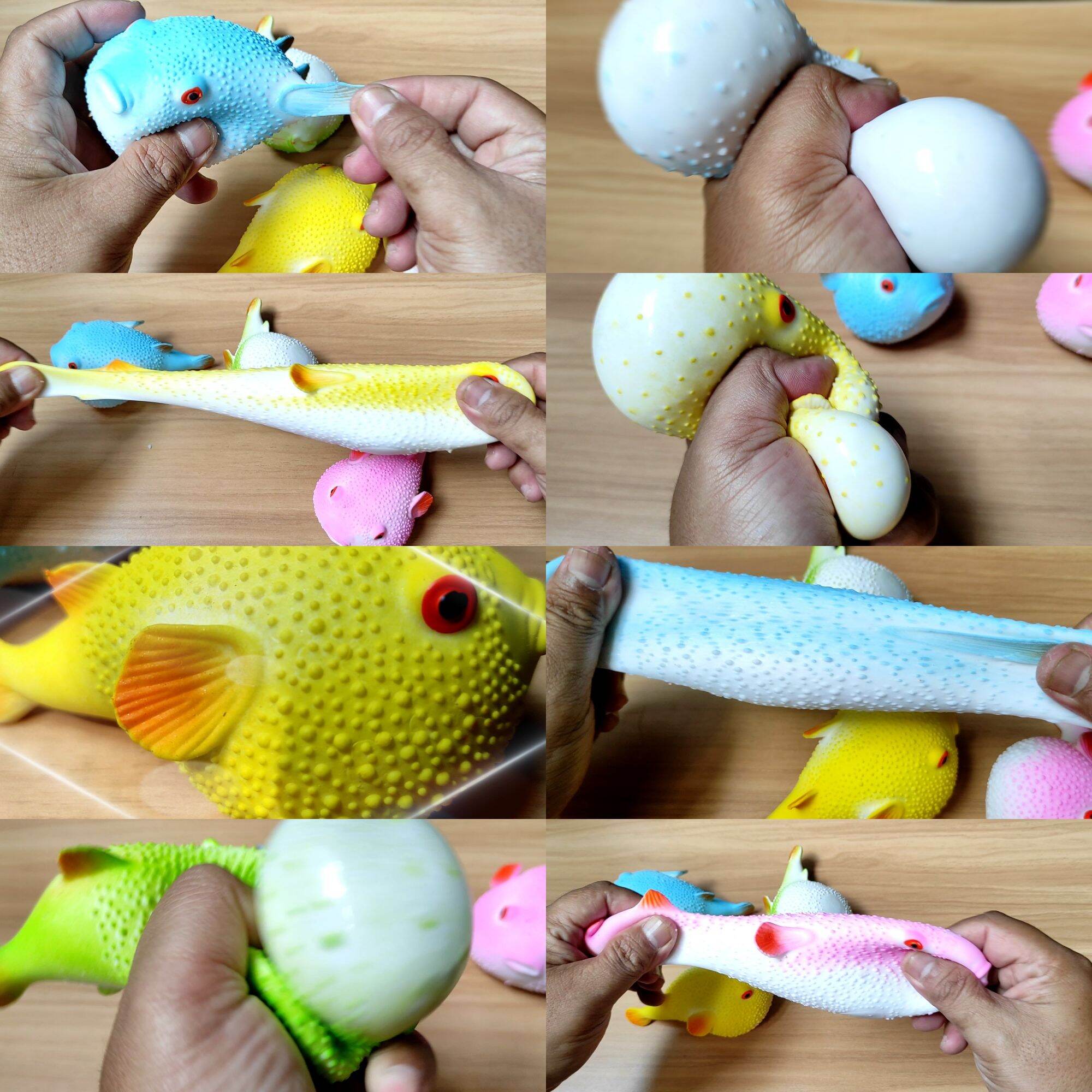 Squeeze PufferFish Squishy Anti Stress Ball Puffer fish Lazada Indonesia