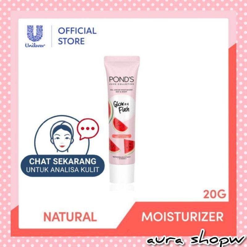 (COD) POND'S JUICE COLLECTION GLOW IN A FLASH GEL CREAM MOISTURIZER DAY