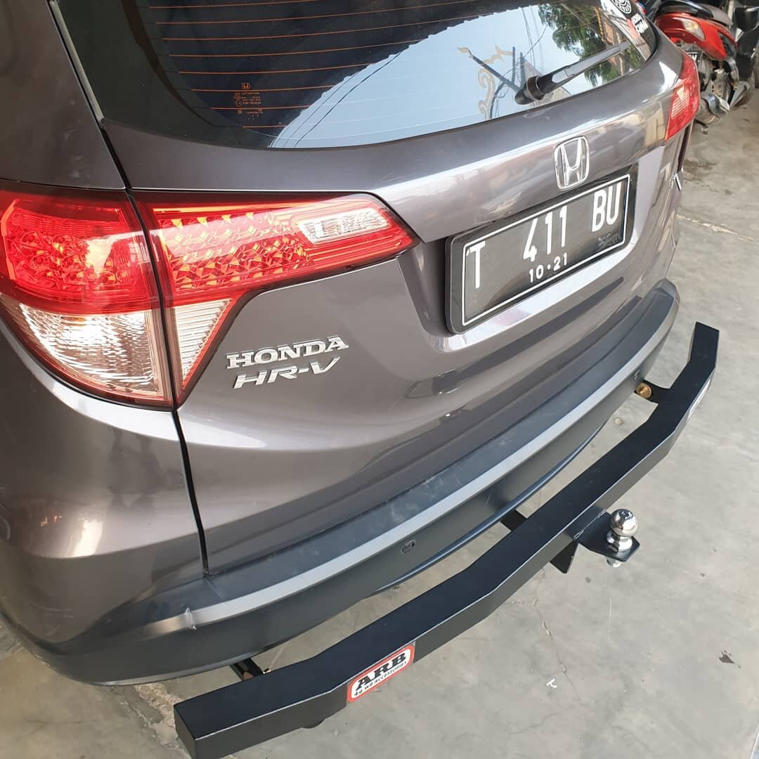 Bumper Towing Bar Besi Pengaman Belakang Arb Mobil Hrv Up Lazada