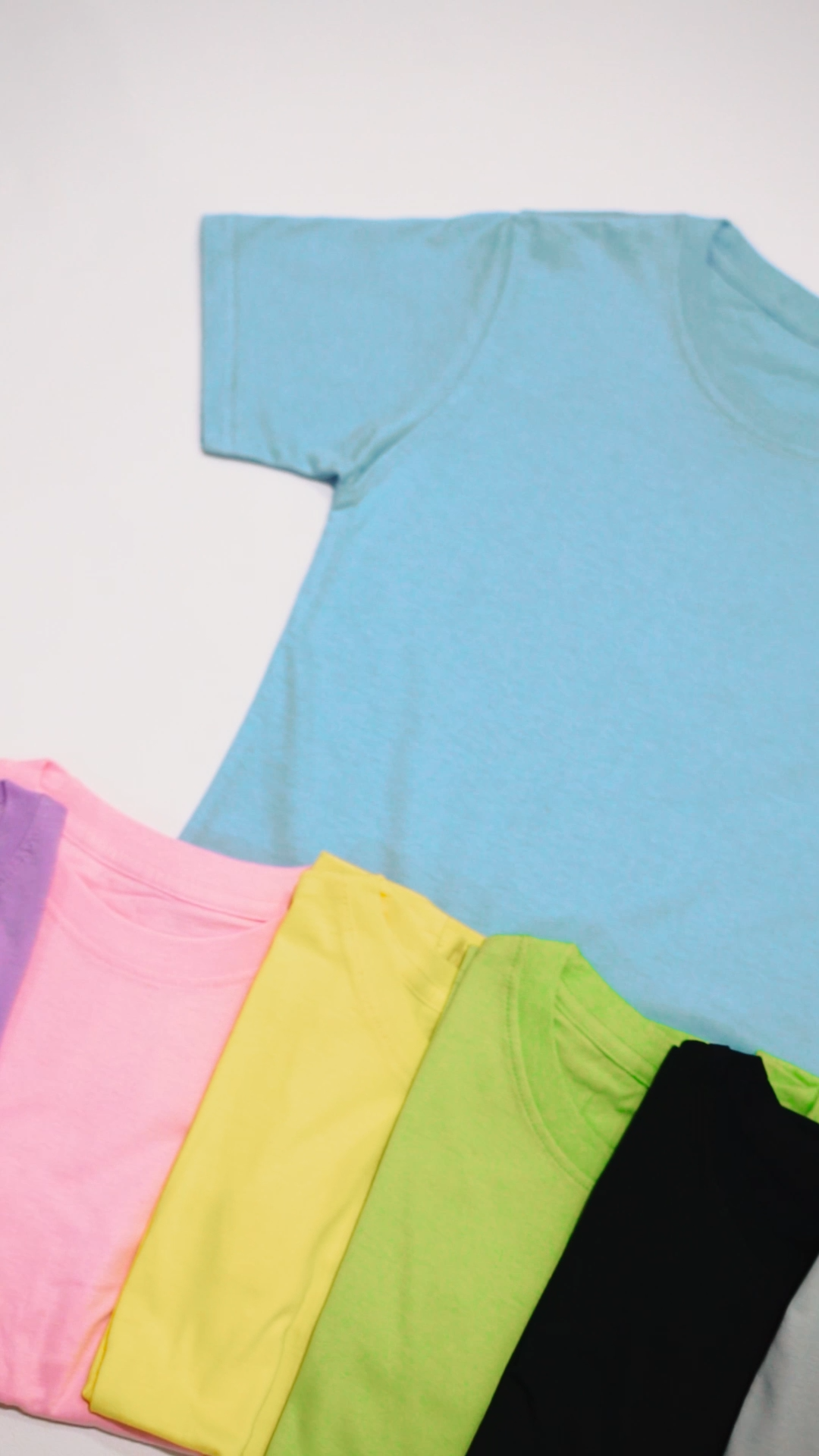 Little Orca - Kaos Polos Anak Laki Perempuan Cotton Combed 30s PREMIUM