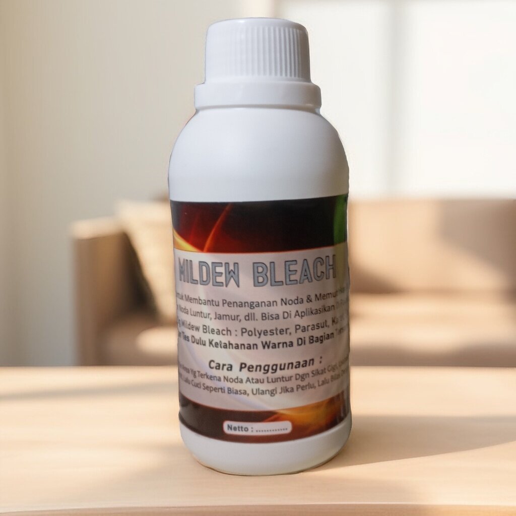 mildew bleach 250ml cairan untuk menghilangkan noda luntur, jamur di baju tas sepatu