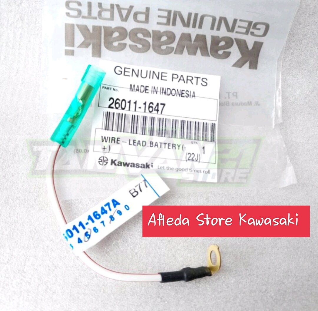 Soket Aki Kabel Aki Positif Ninja R RR Old New ZX 150 Original Kawasaki